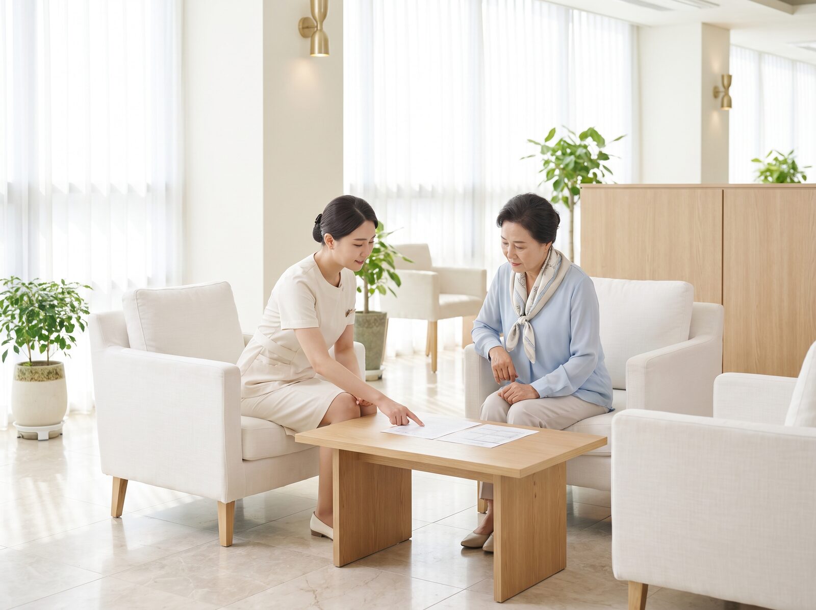 국제진료센터 안내 데스크