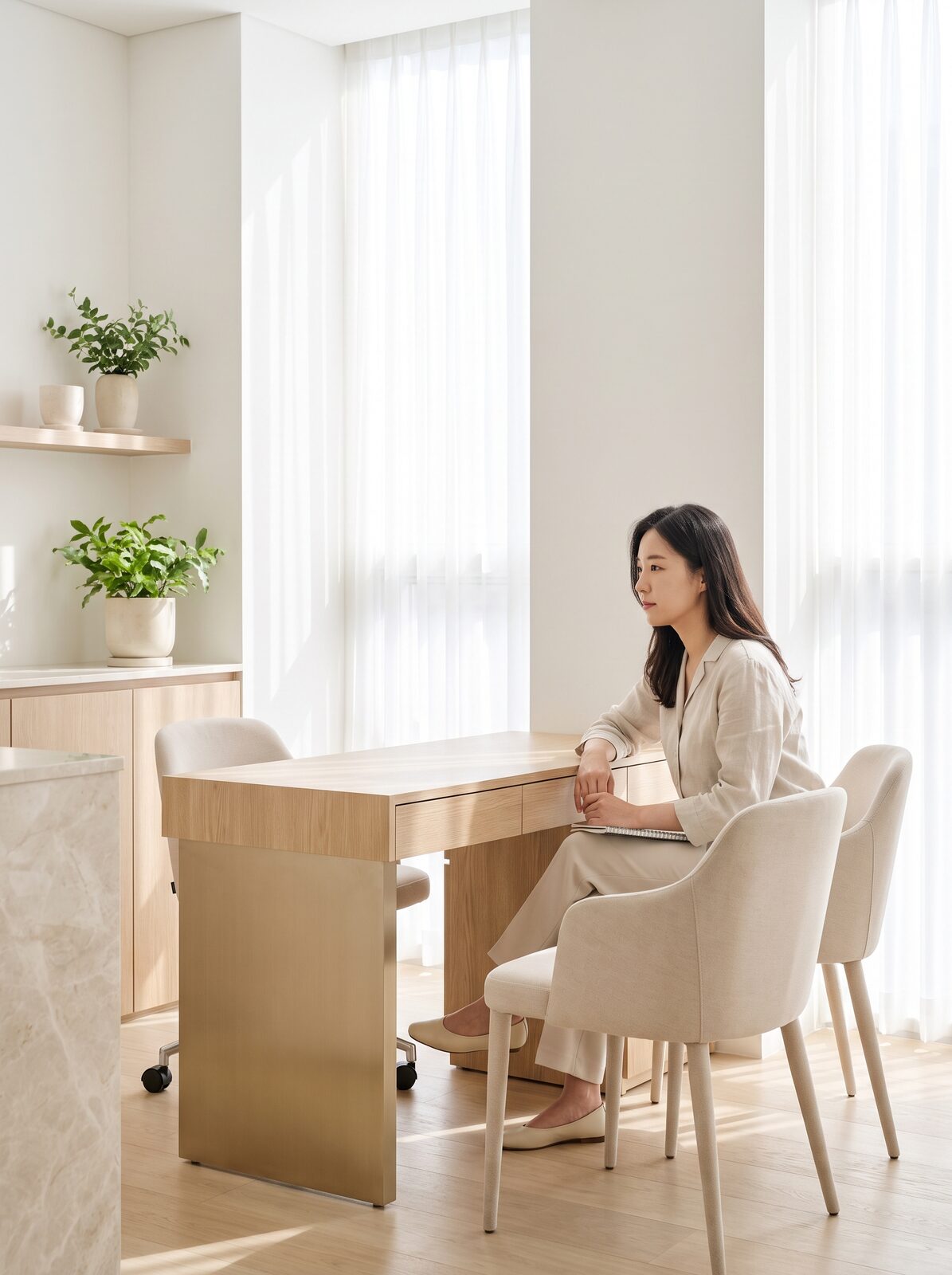 진료 동행 통역 대기